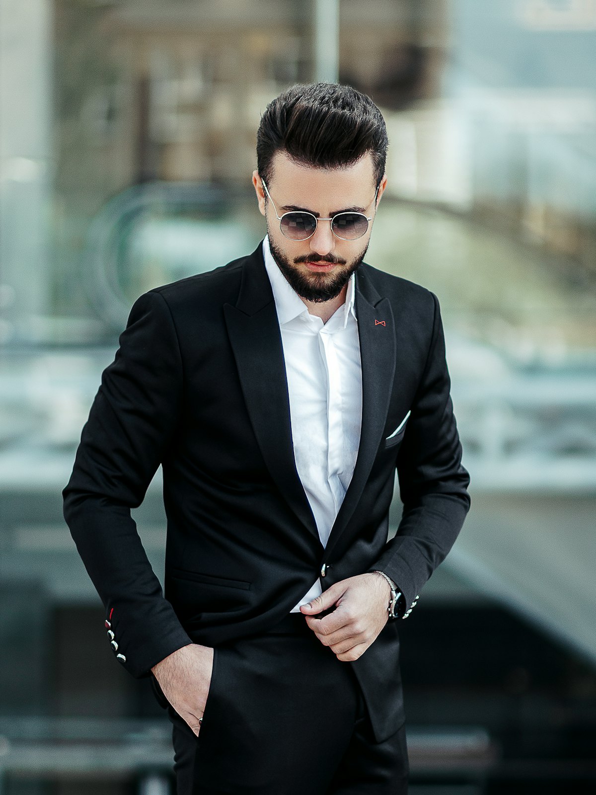 Karl Lagerfeld Men campaign look